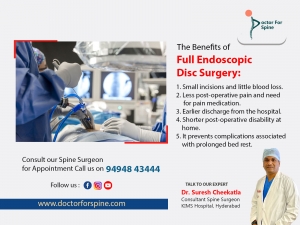 Endoscopic spine surgery in hyderabad - Dr. Suresh Cheekatla