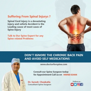 Best Spine Surgery Treatment in Hyderabad – Dr. Suresh Cheekatla