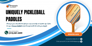 Upgrade Your Game in Style: Uniquely Designed Pickleball Paddles | Dropspin PickleBall