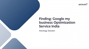 Finding: Google my business Optimization Service India