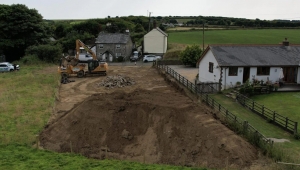 Site Clearance Works In North Cornwall | D.Hall Plant Hire & Groundworks Ltd