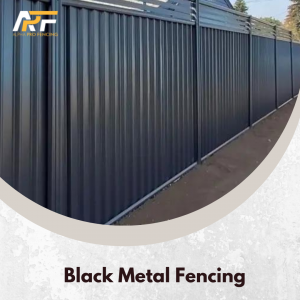 Your Property’s Elegance with Alpha Profencing's Black Metal Fencing