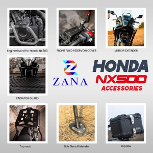 Enhancing Your Ride: Must-Have Accessories for Honda NX500, Himalayan 450, Harley Davidson X440, and Scram 411