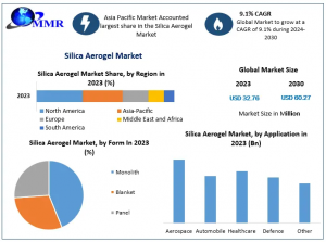 Silica Aerogel Market Size To Grow At A CAGR Of 9.1% In The Forecast Period Of 2024-2030