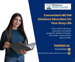 Exploring MCom Distance Education: A Flexible Path to Career Advancement