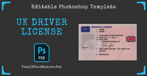 Editable blank california driver's license template | IDTEMPL 