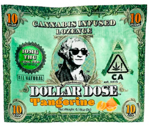 Discover the Delicious Dollar Dose Tangerine 10mg Edibles at Big Sur Canna Botanicals