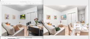 real estate photo editing