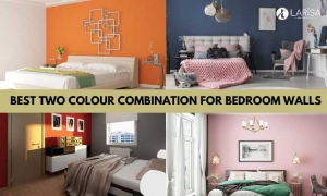 Achieve a Harmonious Look with Two Colour Combination for Bedroom Walls