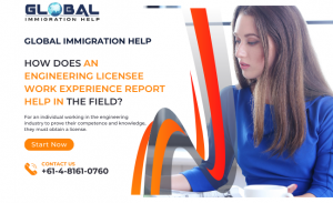 How does an Engineering Licensee Work Experience Report help in the field?