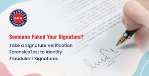 Signature Verification Forensic Tests— Protection Against Forgery