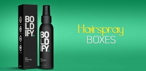 Build Your Brand Identity by Investing in Hairspray Boxes