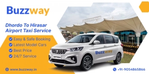 Cab Service from Dhordo to Hirasar Airport: Your Complete TravelGuide