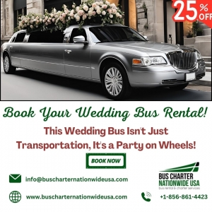 Limited Availability! Secure Your Wedding Bus Rental Now!