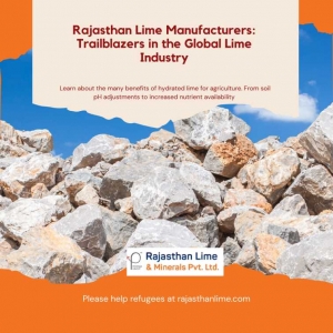 Rajasthan Lime Manufacturers: Trailblazers in the Global Lime Industry