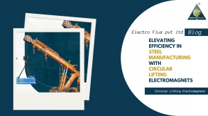 Elevating Efficiency in Steel Manufacturing with Circular Lifting Electromagnets