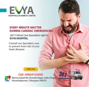 Best Cardiology Hospital in Lb nagar - Evya Hospitals