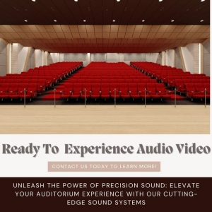 Auditorium Sound System with Professional Audio Video Solutions