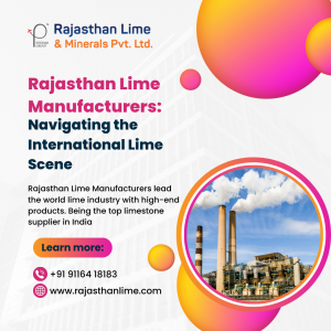 Rajasthan Lime Manufacturers: Navigating the International Lime Scene