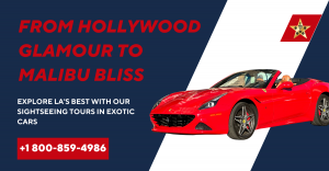 From Hollywood Glamour to Malibu Bliss: Explore LA's Best with Our Sightseeing Tours in Exotic Cars