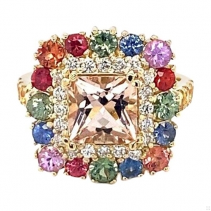 Make a Statement with Colored Gemstone Rings