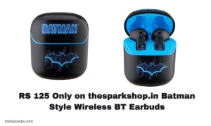 RS 125 Only on Thesparkshop.in: Batman Style Wireless BT Earbuds