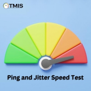 Ping and jitter speed test