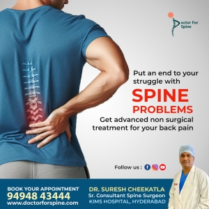 Dr. Suresh cheekatla -Best spine doctor in Hyderabad  