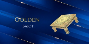 Elegant Golden Bajot –Transform Your Decor with a Golden Glow