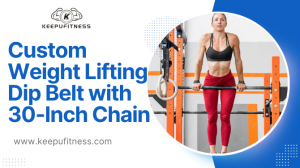 Revolutionize Your Workout with Qingdao Keyou Fitness Equipment Co., Ltd.'s Custom Weight Lifting Dip Belt with 30-Inch Chain