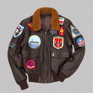 Best Tom cruise G1 Bomber Real Cow Leather Jacket