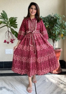 Elevate Your Style with Beautiful Wine Dresses From Jaipur Morni USA