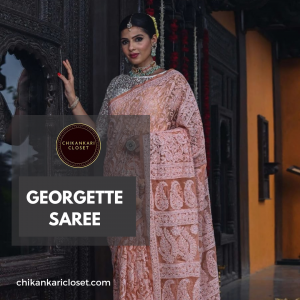 Buy Chikan Sarees Online at Chikankari Closet