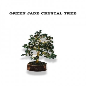 Embrace Serenity with the Green Jade Crystal Tree