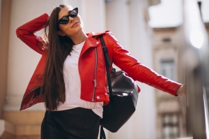 The Comeback of the Red Leather Jacket: Why It's Making a Major Fashion Statement Again
