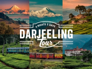 4 Nights 5 Days Darjeeling Tour itinerary