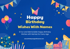 5 Creative Ways to Personalise Happy Birthday Wishes with Names