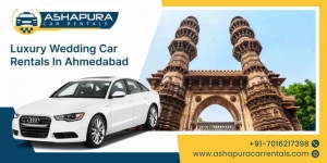 Luxury Wedding Car Rental Ahmedabad: Raise Your Special Day with Ashapura Car Rentals