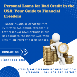 A Beginner’s Guide to Personal Loans for Bad Credit in the USA