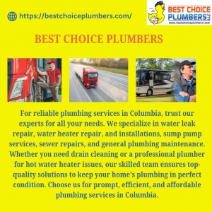 Ensuring a Safe and Comfortable Home: Essential Plumbing Services in Columbia