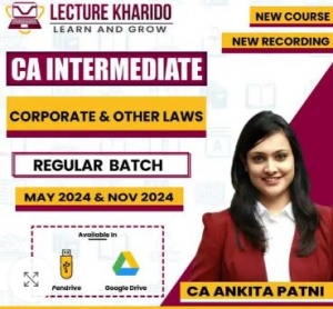 Master CA Inter Law with Expert Guidance with Ankita Patni's Lectures on LectureKharido