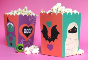 Halloween Popcorn Boxes