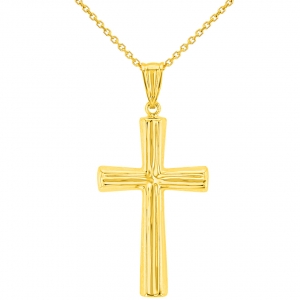 How to Style a Women's Gold Crucifix Necklace for Any Occasion