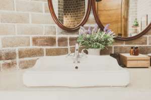 Add vintage charm to your bathroom