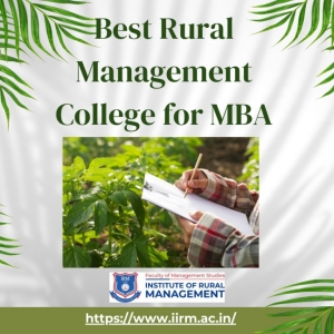 A Bright Future in Rural Development: MBA Colleges for Rural Management