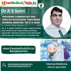 Mastering Internal Medicine: Expert Perspectives and Updates from Dr. R S Saini