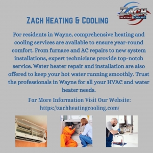 Extensive Home Comfort Solutions in Wayne: Your Manual for New Systems and Repairs