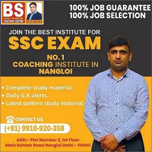 SSC CHSL Coaching in Nangloi: Why BS Coaching Centre is the Top Pick