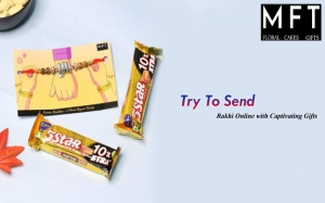 Try To Send Rakhi Online with Captivating Gifts