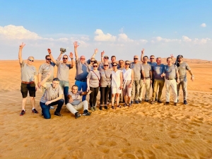 What activities are included in a typical desert safari experience in Dubai?